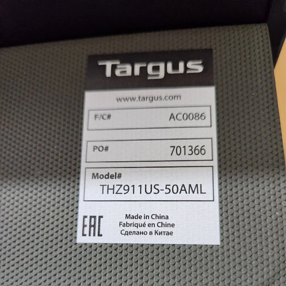 Targus Pro-Tek iPad Mini 6 Cover Black Antimicrobial Defense Guard Protection